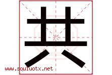 共字五行属什么，共字起名的含义寓意是什么-好运起名网