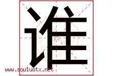 谁字五行属什么，谁字在名字里的含义寓意是什么-好运起名网