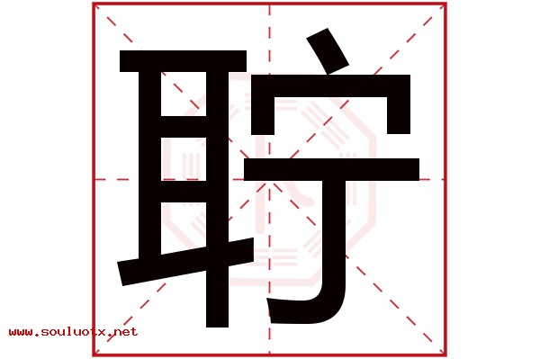 聍字五行属什么,聍字意思,聍字起名寓意