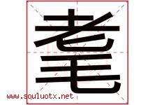 耄字取名意思是什么,耄字五行属性拼音结构部首是什么-好运起名网
