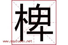 椑字取名意思是什么,椑字五行属性拼音结构部首是什么-好运起名网