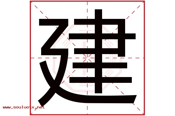 建字五行属什么,建字意思,建字起名寓意