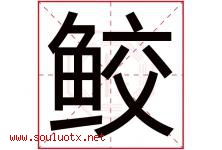 鲛字取名意思是什么,鲛字五行属性拼音结构部首是什么-好运起名网