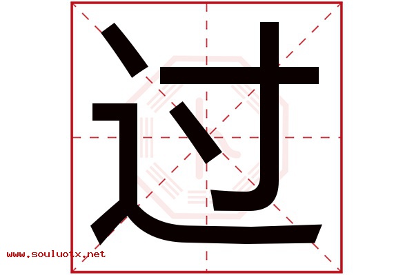 过字五行属什么,过字意思,过字起名寓意