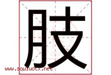 肢字五行属什么，肢字在名字里的含义寓意是什么-好运起名网