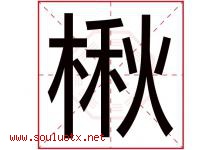 楸字取名意思是什么,楸字五行属性拼音结构部首是什么-好运起名网
