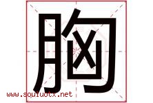胸字五行属什么，胸字在名字里的含义寓意是什么-好运起名网