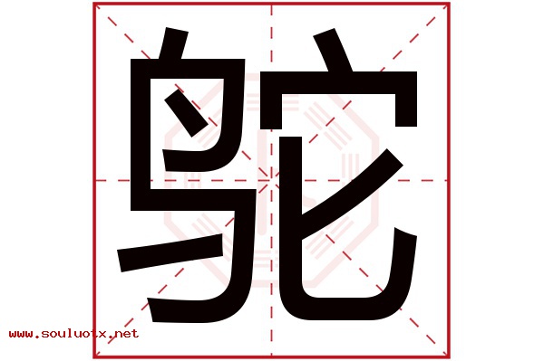 鸵字五行属什么,鸵字意思,鸵字起名寓意