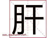 肝字五行属什么，肝字在名字里的含义寓意是什么-好运起名网
