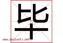 毕字意思,毕字取名的寓意,带毕字的名字-好运起名网