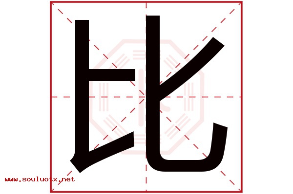 比字五行属什么,比字意思,比字起名寓意