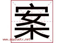 案字意思,案字取名的寓意,带案字的名字-好运起名网