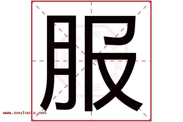服字五行属什么,服字意思,服字起名寓意