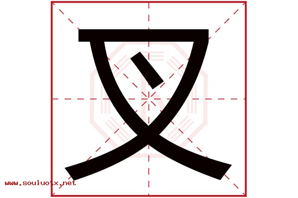 叉字五行属什么,叉字意思,叉字起名寓意