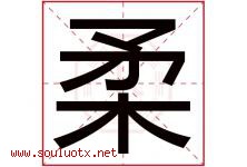 柔字意思,柔字取名的寓意,带柔字的名字-好运起名网