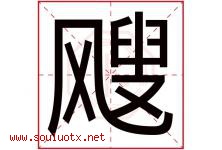 飕字取名意思是什么,飕字五行属性拼音结构部首是什么-好运起名网