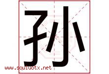 孙字意思,孙字取名的寓意,带孙字的名字-好运起名网