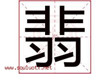 翡字取名意思是什么,翡字五行属性拼音结构部首是什么-好运起名网