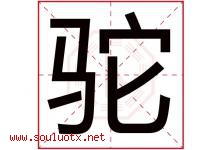 驼字五行属什么，驼字在名字里的含义寓意是什么-好运起名网