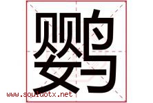 鹦字意思,鹦字取名的寓意,带鹦字的名字-好运起名网